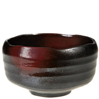 "Sunset" Akafuki Tenmoku Chawan Matcha Bowl