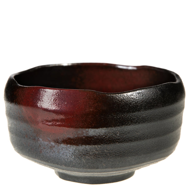 "Sunset" Akafuki Tenmoku Chawan Matcha Bowl