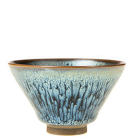 Handmade "Bamboo Hat" Jianzhan Tenmoku Tea Cup