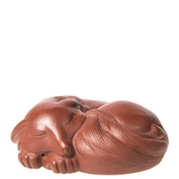 "Sleeping Firefox" Yixing Tea Pet (ZiSha: Da Hong Pao ZhuNi)